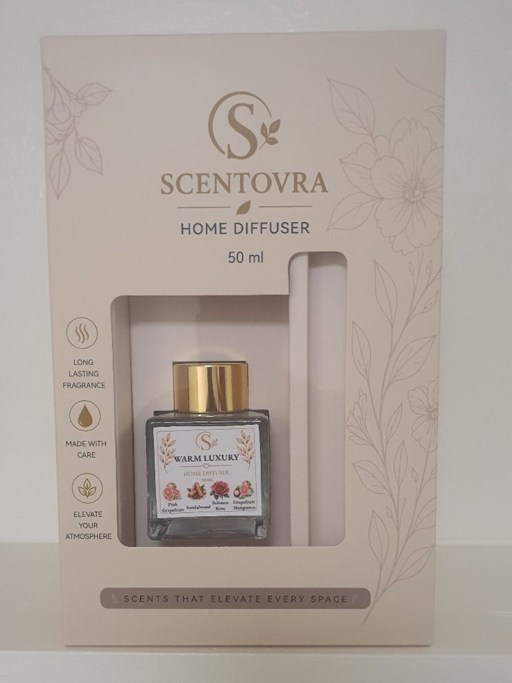 Home Reed Diffuser - Warm Luxury - Picture 5 of 6